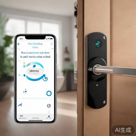 “手机APP配对重开锁”