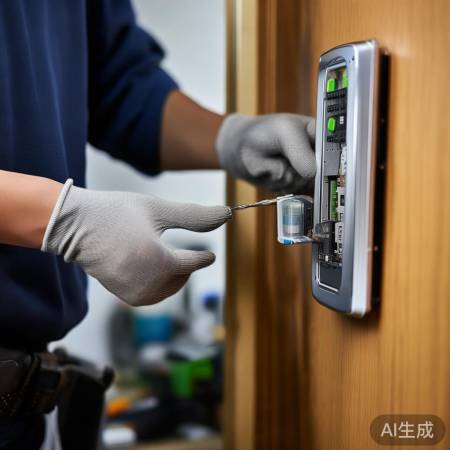 指纹锁换电池注意事项