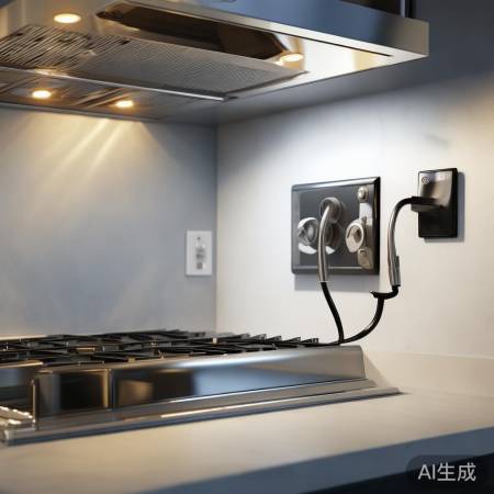 恢复电源，油烟机启动