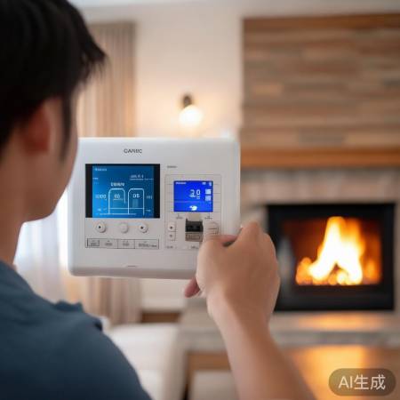 调整温度，恢复热泵工作