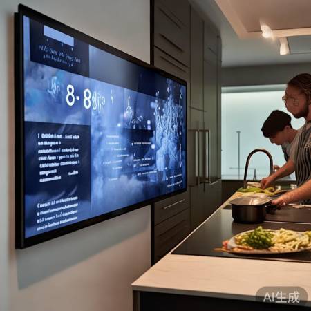 高清大屏，炒菜更安心