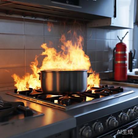 猛火使用，注意安全