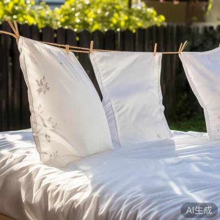 枕套晾晒杀菌，更柔软