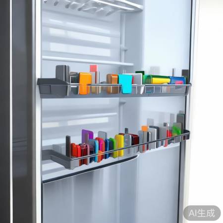 冰箱贴收纳盒，简单易换