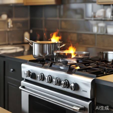 高效节能燃气灶，生活好帮手