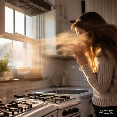 燃气灶勿对风口