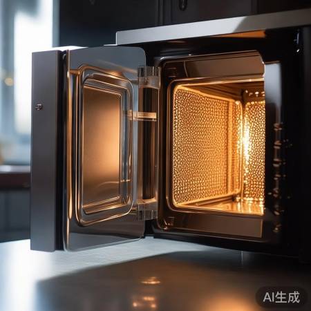 “消毒柜：魔法屏障锁微波”