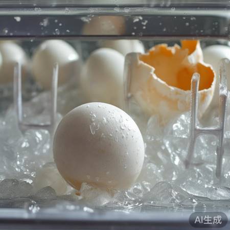 鹅蛋冷藏勿冷冻