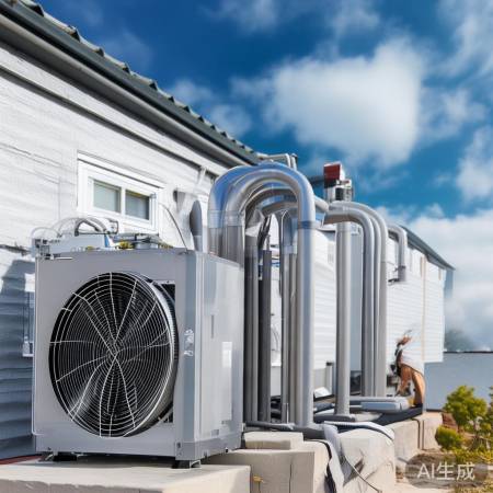 “空气能热水，节能魔法科技”